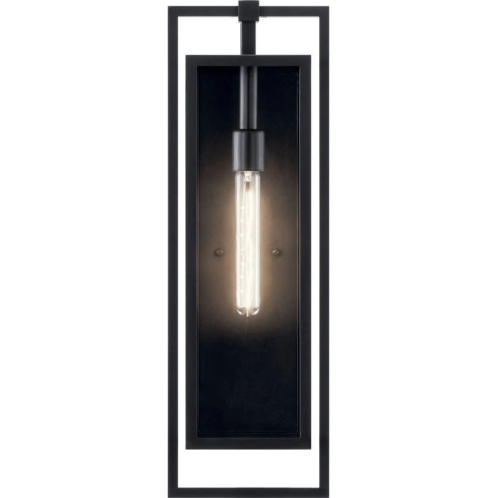 Goson 1 Light 24 Inch Black Outdoor Wall Sconce, Large 3 Goson 1 Light 24 Inch Black Outdoor Wall Sconce, Large - Image 3