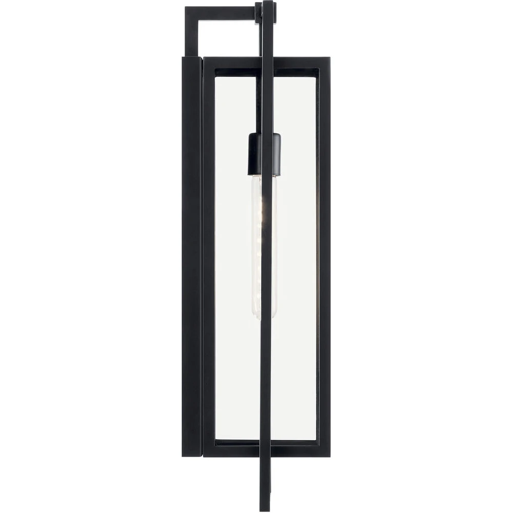 Goson 1 Light 24 Inch Black Outdoor Wall Sconce, Large 4 Goson 1 Light 24 Inch Black Outdoor Wall Sconce, Large - Image 4