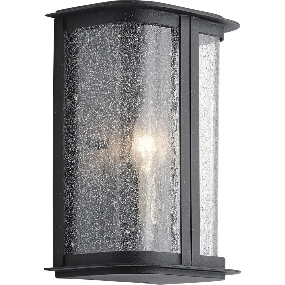 Timmin 1 Light 10.25 Inch Distressed Black Outdoor Wall Mount, Small 1 Timmin 1 Light 10.25 Inch Distressed Black Outdoor Wall Mount, Small