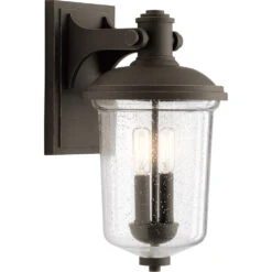 Harmont 2 Light 16 Inch Olde Bronze Outdoor Wall Mount, Medium