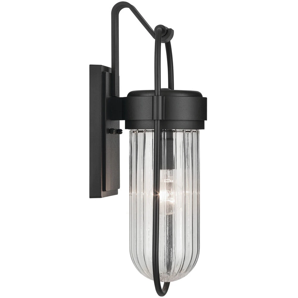 Brix 1 Light 19.25 Inch Black Textured Outdoor Wall, Medium 5 Brix 1 Light 19.25 Inch Black Textured Outdoor Wall, Medium - Image 5