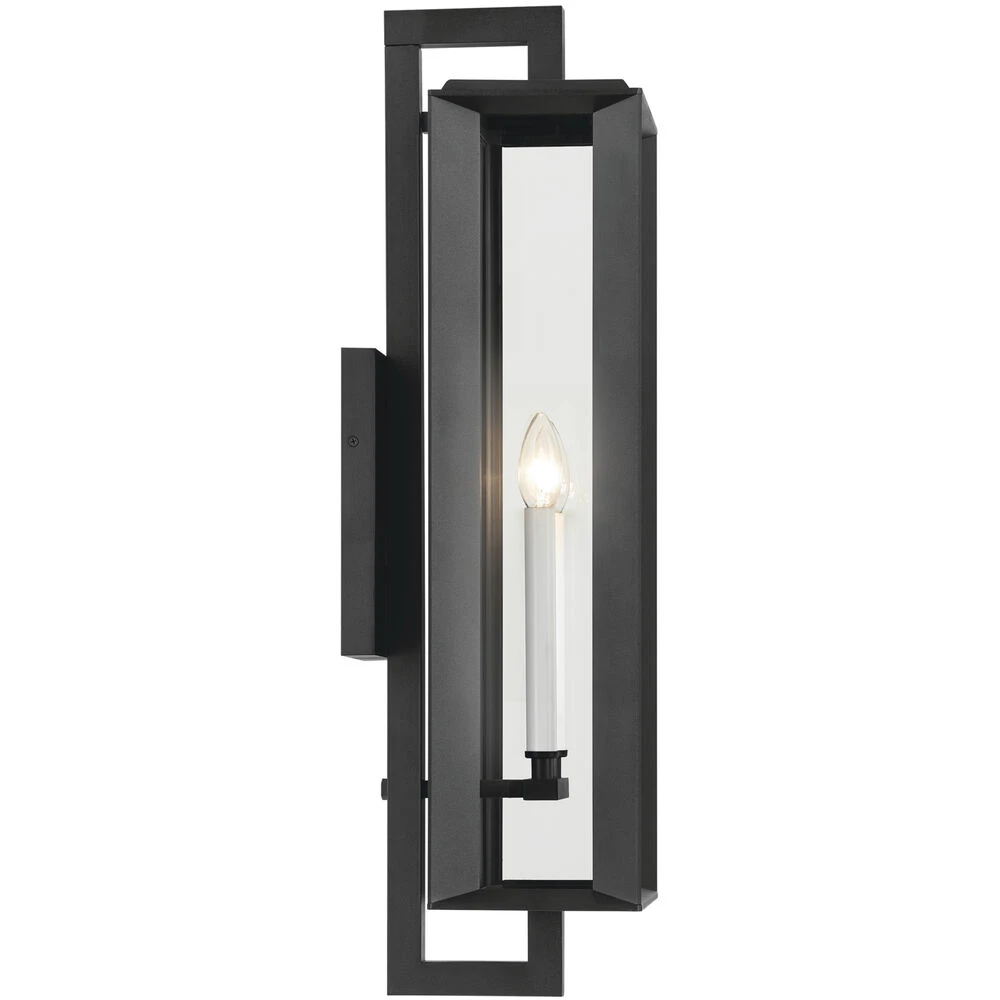 Kroft 2 Light 28 Inch Black Textured Outdoor Wall, X-Large 7 Kroft 2 Light 28 Inch Black Textured Outdoor Wall, X-Large - Image 7