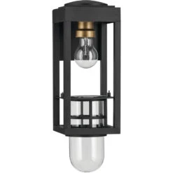 Hone 1 Light 13 Inch Black Textured Outdoor Wall, Small 20 Hone 1 Light 13 Inch Black Textured Outdoor Wall, Small -Lighting Promotional Store 59137bkt gif 3