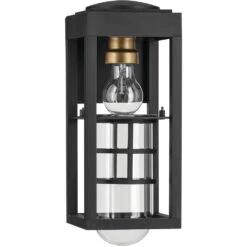 Hone 1 Light 13 Inch Black Textured Outdoor Wall, Small 21 Hone 1 Light 13 Inch Black Textured Outdoor Wall, Small -Lighting Promotional Store 59137bkt gif 4