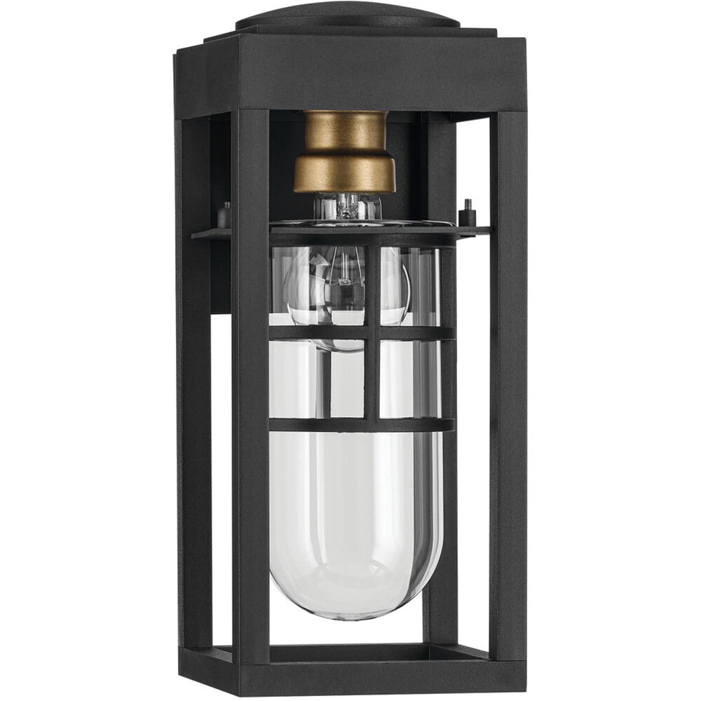 Hone 1 Light 13 Inch Black Textured Outdoor Wall, Small 10 Hone 1 Light 13 Inch Black Textured Outdoor Wall, Small - Image 10
