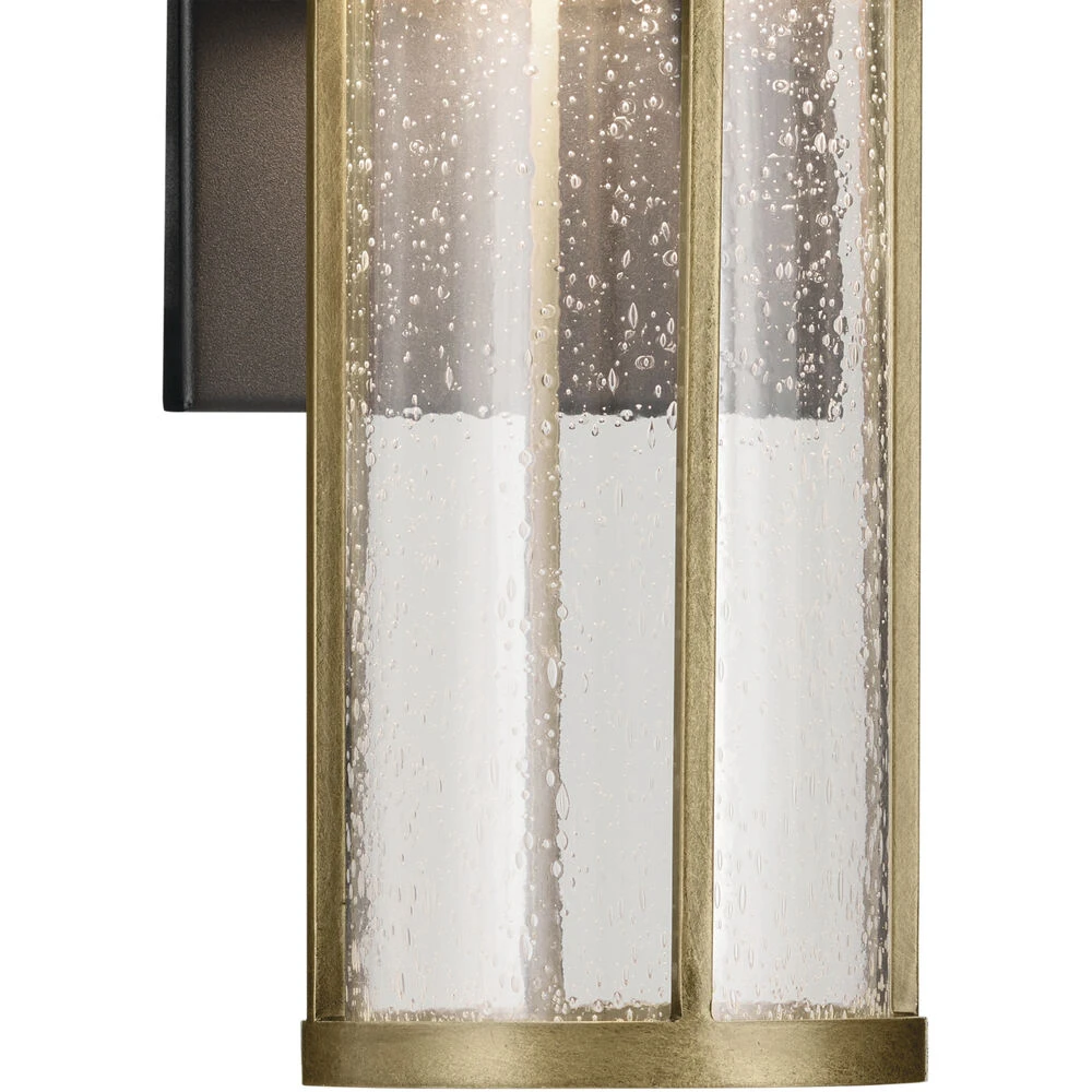 Camillo LED 12 Inch Black Textured Outdoor Wall, Small 2 Camillo LED 12 Inch Black Textured Outdoor Wall, Small - Image 2