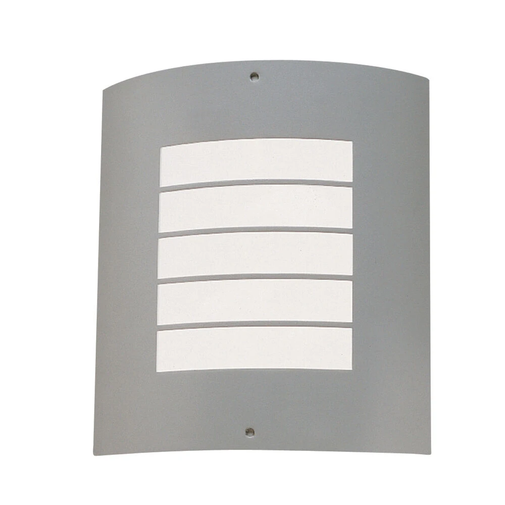 Newport 1 Light 10 Inch Brushed Nickel Outdoor Wall, Large 2 Newport 1 Light 10 Inch Brushed Nickel Outdoor Wall, Large - Image 2