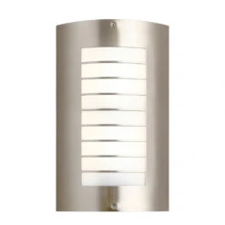 Newport 2 Light 15 Inch Brushed Nickel Outdoor Wall, Large