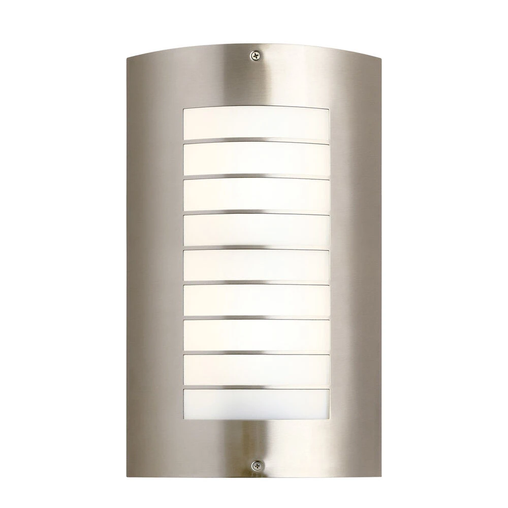 Newport 2 Light 15 Inch Brushed Nickel Outdoor Wall, Large 1 Newport 2 Light 15 Inch Brushed Nickel Outdoor Wall, Large