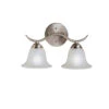Dover 2 Light 14.25 Inch Bathroom Vanity Light