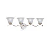 Dover 4 Light 30.50 Inch Bathroom Vanity Light