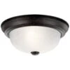 Independence 2 Light 11.25 Inch Flush Mount