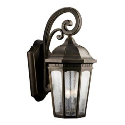 Courtyard 3 Light 12.25 Inch Outdoor Wall Light