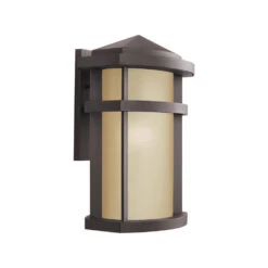 Lantana 1 Light 15 Inch Architectural Bronze Outdoor Wall, X-Large