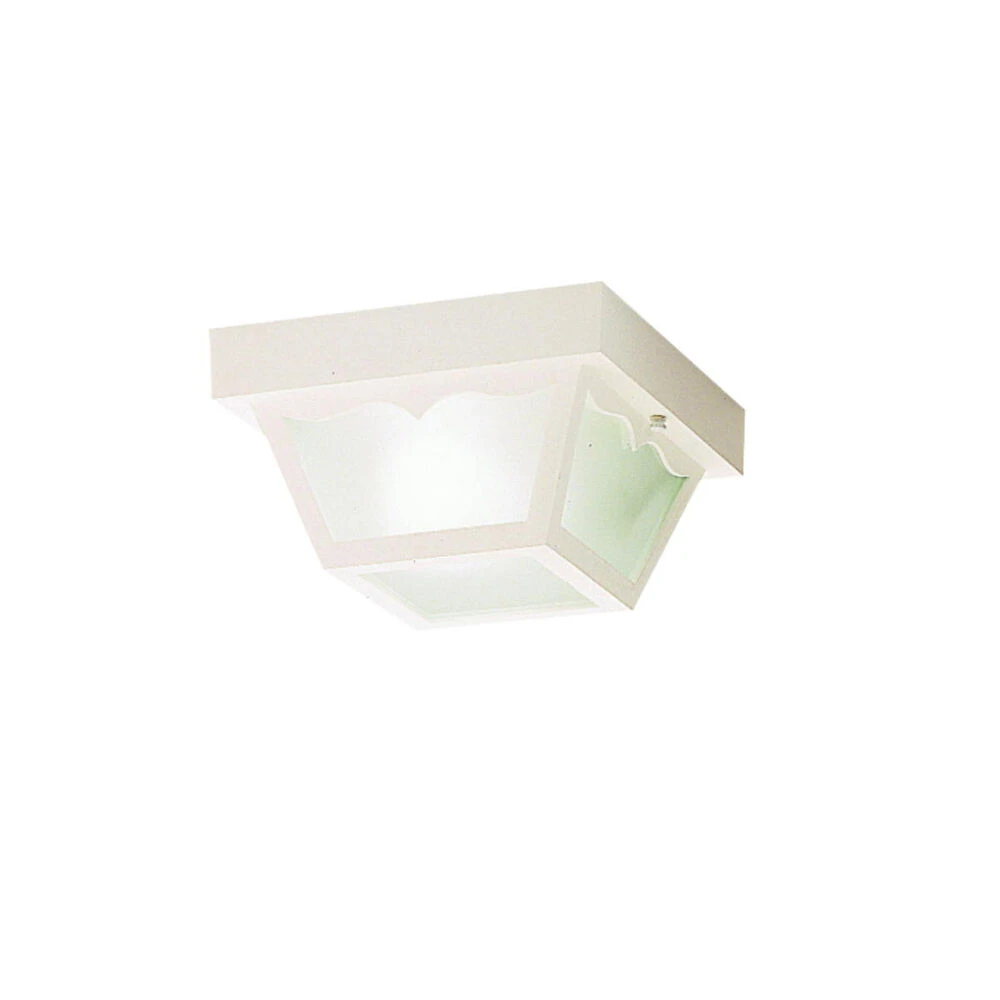 Outdoor Plastic Fixtures 1 Light 8.25 Inch Outdoor Ceiling Light 1 Outdoor Plastic Fixtures 1 Light 8.25 Inch Outdoor Ceiling Light