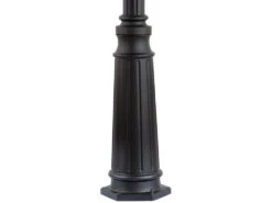 Accessory 96 Inch Textured Black Post