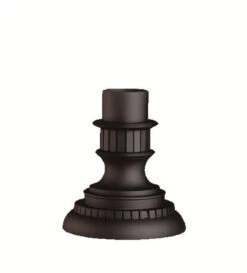 Accessory 9 Inch Black Pedestal Mount