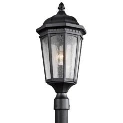 Courtyard 1 Light 10.25 Inch Post Light & Accessory