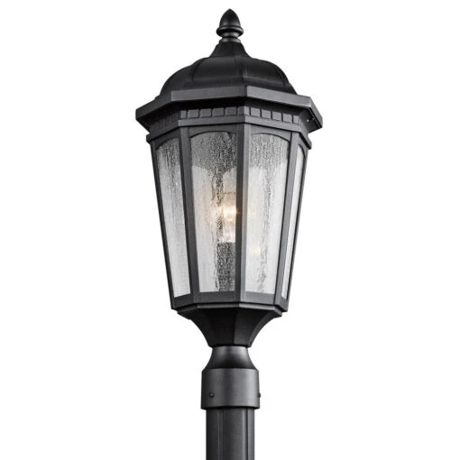 Courtyard 1 Light 10.25 Inch Post Light & Accessory