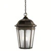 Courtyard 3 Light 12.25 Inch Outdoor Pendant/Chandelier