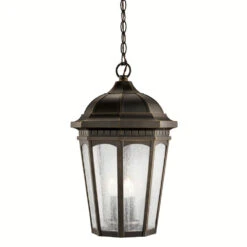 Courtyard 3 Light 12.25 Inch Outdoor Pendant/Chandelier