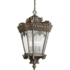 Tournai 4 Light 17.00 Inch Outdoor Pendant/Chandelier