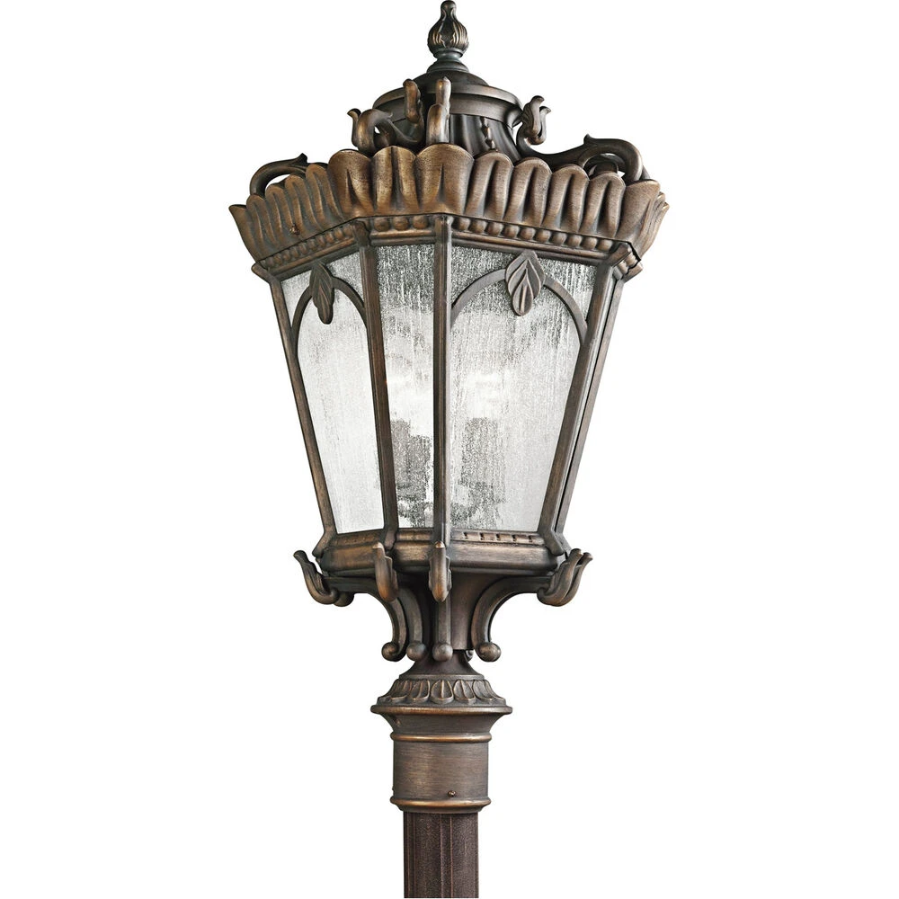 Tournai 4 Light 17.00 Inch Post Light & Accessory 1 Tournai 4 Light 17.00 Inch Post Light & Accessory