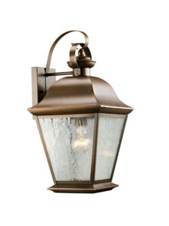 Mount Vernon 1 Light 9.50 Inch Outdoor Wall Light