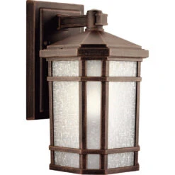 Cameron 1 Light 11 Inch Prairie Rock Outdoor Wall, Small