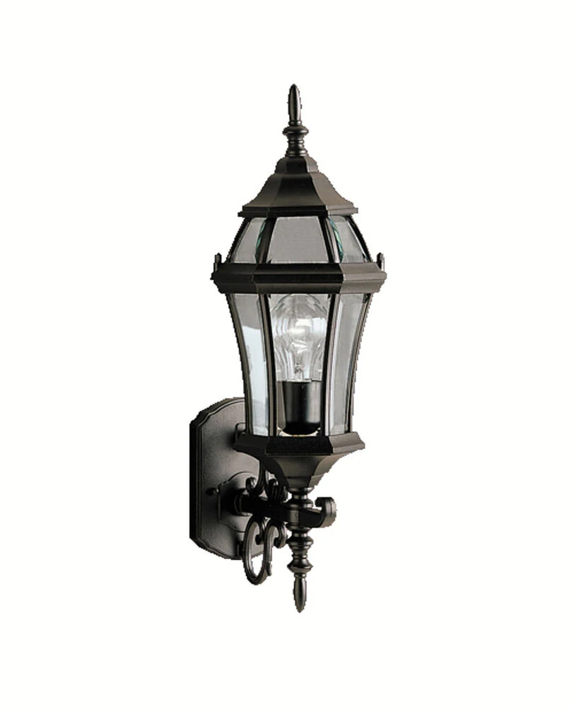 Townhouse 1 Light 22 Inch Black Outdoor Wall, Medium 2 Townhouse 1 Light 22 Inch Black Outdoor Wall, Medium - Image 2