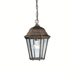 Madison 1 Light 9.25 Inch Outdoor Pendant/Chandelier