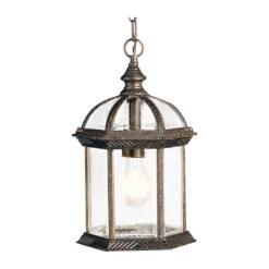 Barrie 1 Light 8.00 Inch Outdoor Pendant/Chandelier