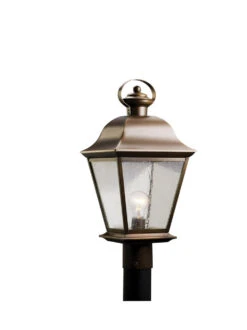 Mount Vernon 1 Light 9.50 Inch Post Light & Accessory