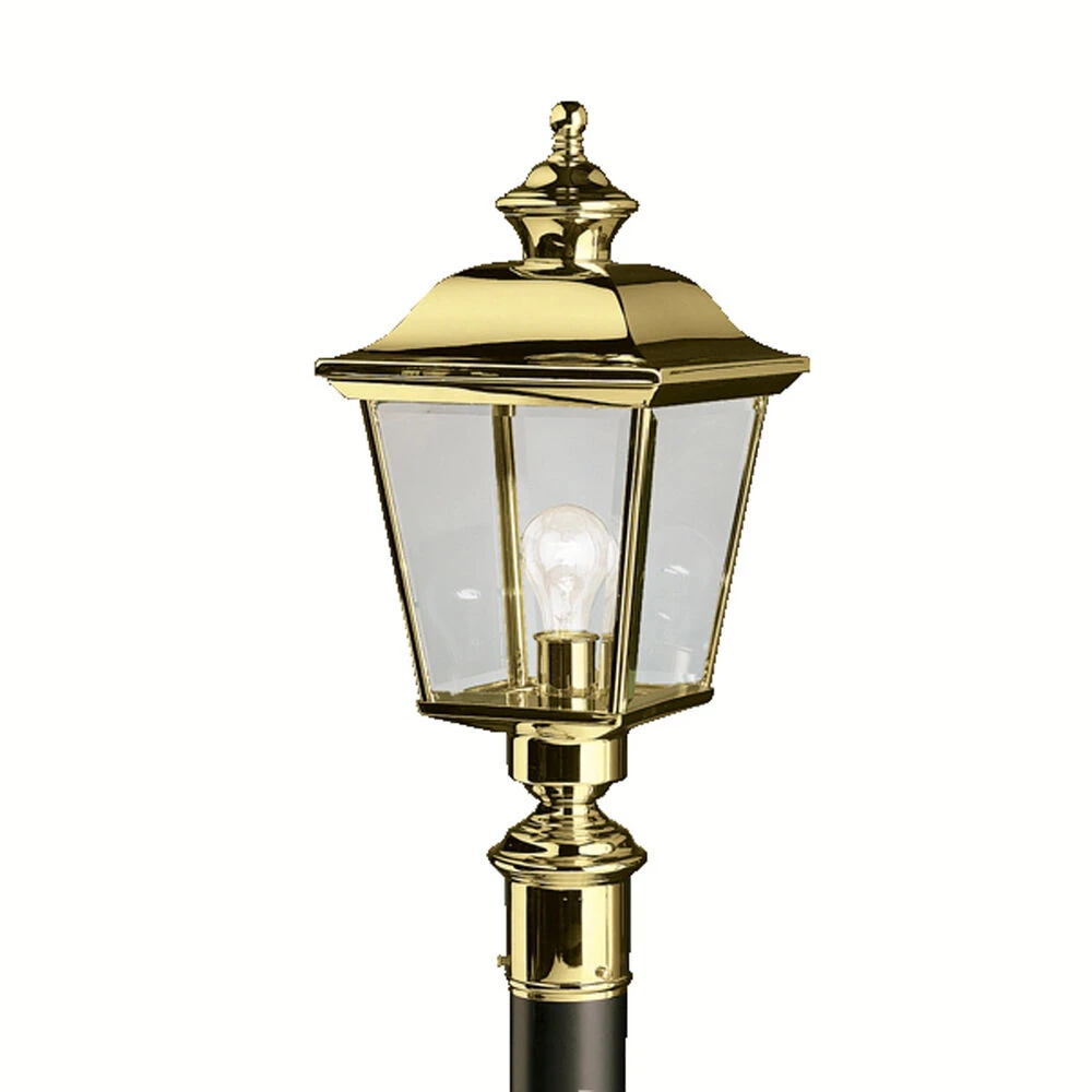 Bay Shore 1 Light 23 Inch Polished Brass Outdoor Post Lantern 1 Bay Shore 1 Light 23 Inch Polished Brass Outdoor Post Lantern