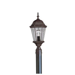 Madison 1 Light 9.50 Inch Post Light & Accessory