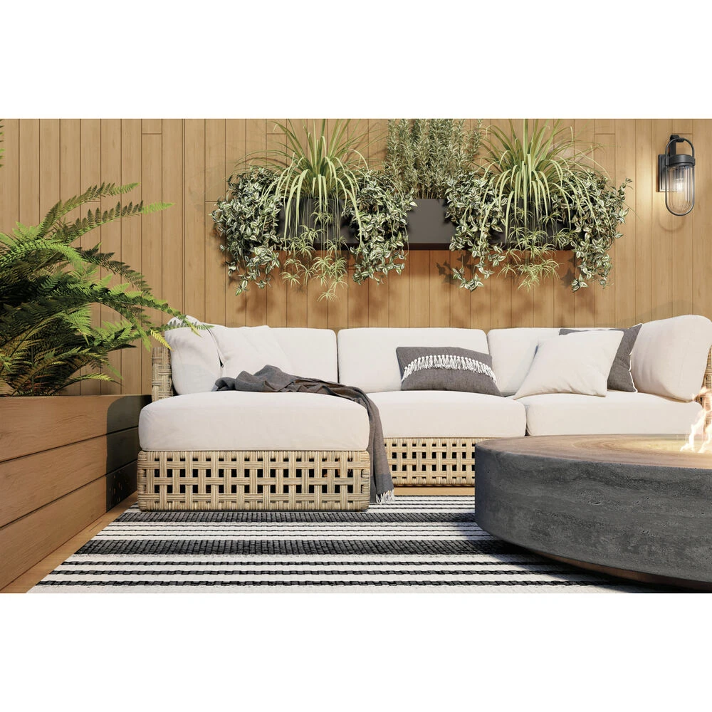 Brix 1 Light 19.25 Inch Black Textured Outdoor Wall, Medium 11 Brix 1 Light 19.25 Inch Black Textured Outdoor Wall, Medium - Image 11