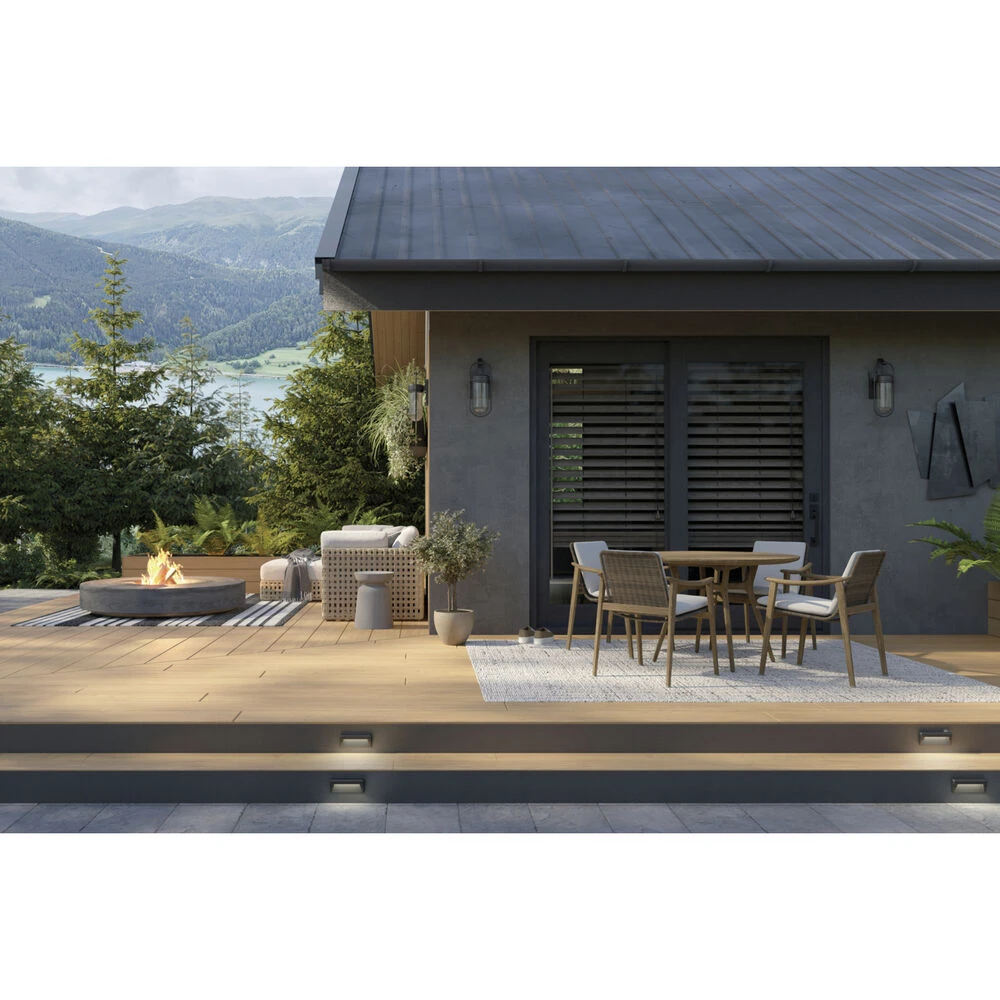 Brix 1 Light 19.25 Inch Black Textured Outdoor Wall, Medium 17 Brix 1 Light 19.25 Inch Black Textured Outdoor Wall, Medium - Image 17