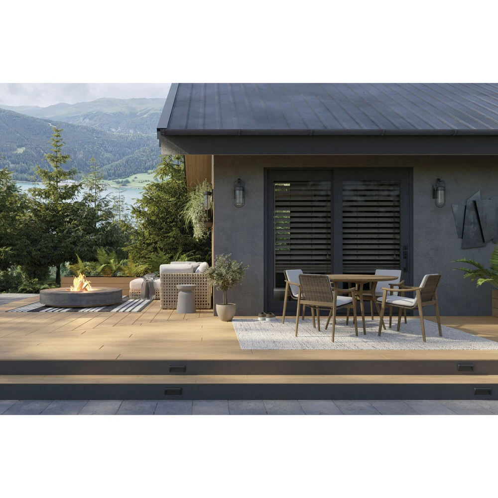 Brix 1 Light 19.25 Inch Black Textured Outdoor Wall, Medium 19 Brix 1 Light 19.25 Inch Black Textured Outdoor Wall, Medium - Image 19