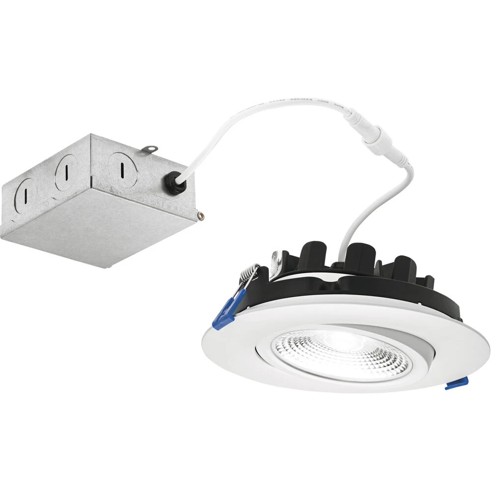 Direct To Ceiling Gimble 1 Light 6.00 Inch Recessed 1 Direct To Ceiling Gimble 1 Light 6.00 Inch Recessed