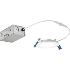 Direct To Ceiling Slim 1 Light 3.50 Inch Recessed