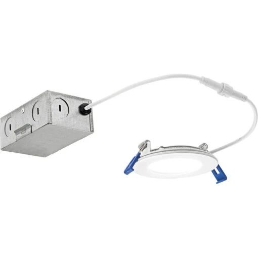 Direct To Ceiling Slim 1 Light 3.50 Inch Recessed