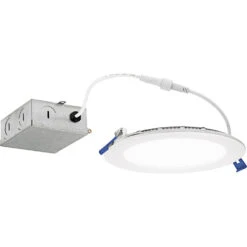 Direct To Ceiling Slim 1 Light 8.00 Inch Recessed