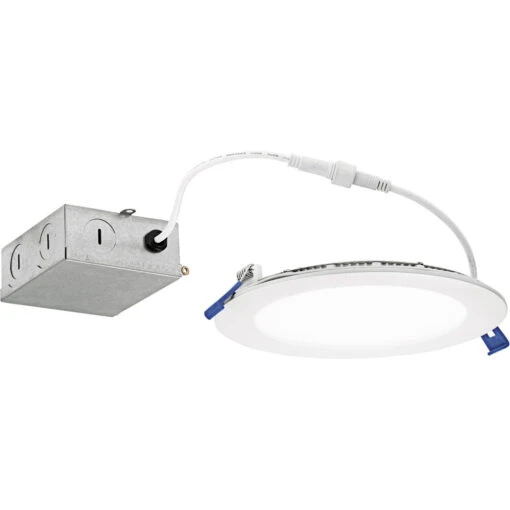 Direct To Ceiling Slim 1 Light 8.00 Inch Recessed