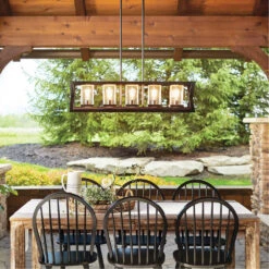 Morelle 5 Light 11 Inch Black Outdoor Chandelier 13 Morelle 5 Light 11 Inch Black Outdoor Chandelier -Lighting Promotional Store patio morelle 49309bk day overall 2