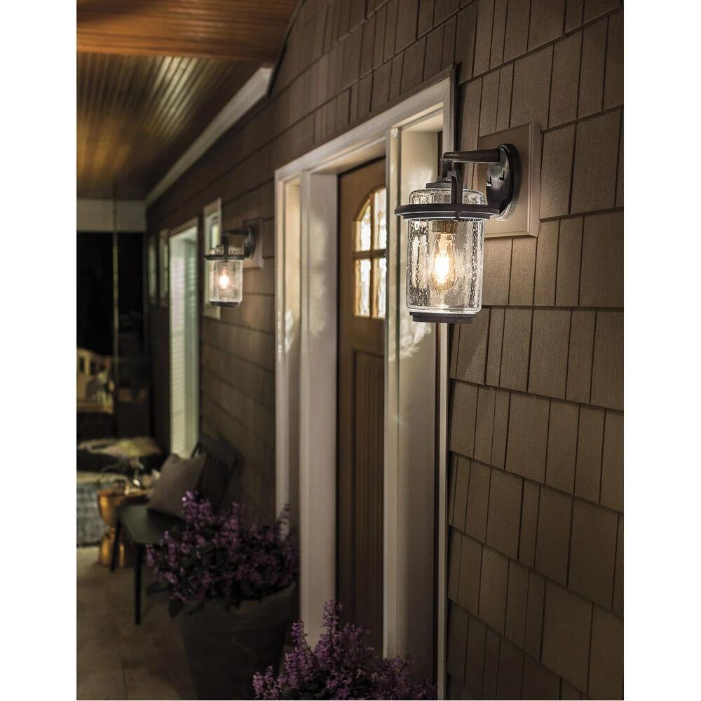 Andover 1 Light 14 Inch Weathered Zinc Outdoor Wall, Medium 12 Andover 1 Light 14 Inch Weathered Zinc Outdoor Wall, Medium - Image 12