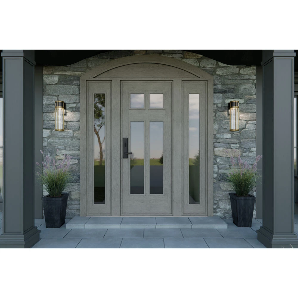 Camillo LED 20 Inch Black Textured Outdoor Wall, Large 7 Camillo LED 20 Inch Black Textured Outdoor Wall, Large - Image 7