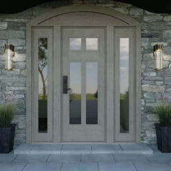 Camillo LED 20 Inch Black Textured Outdoor Wall, Large 27 Camillo LED 20 Inch Black Textured Outdoor Wall, Large -Lighting Promotional Store stone exterior camillo 59141bkt detail day 1a square